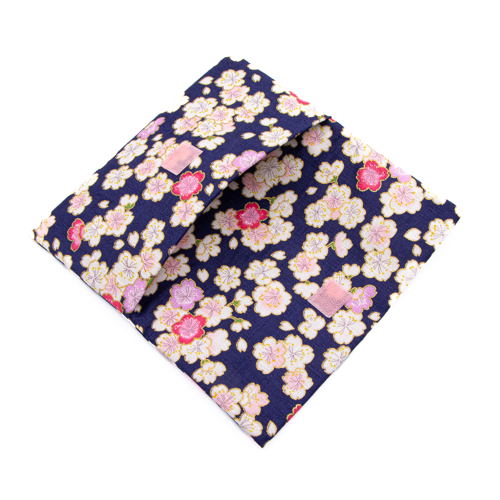 念珠ケース S 満開桜 ブルー マジックテープ式 | 【公式】創価学会仏壇